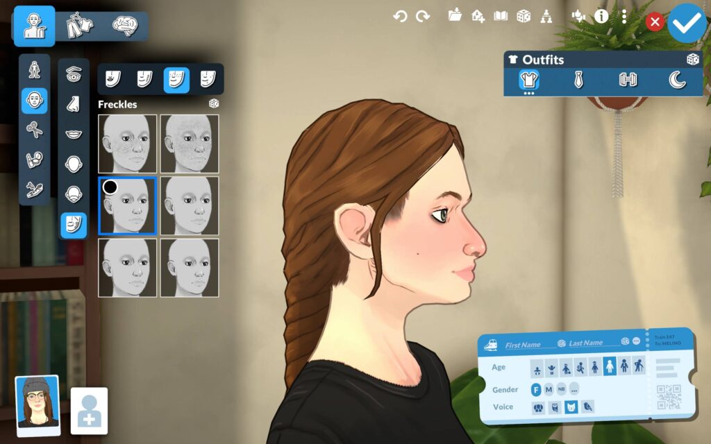 Beauty Marks: Face Freckles Pack screenshot 1