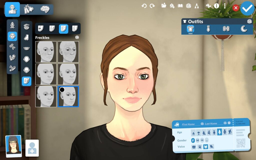 Beauty Marks: Face Freckles Pack screenshot 2